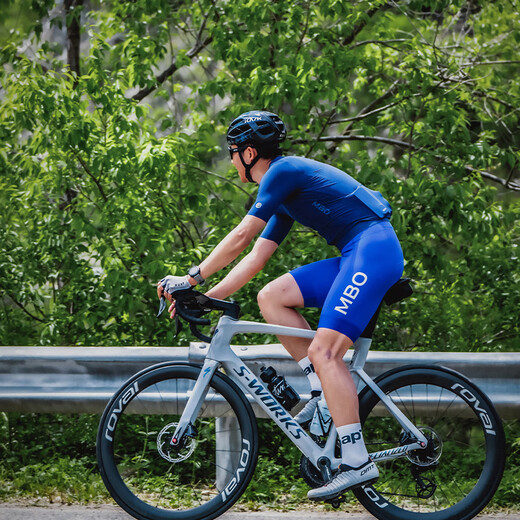 MBO Men's Cycling Bib Shorts Double Arrow Performance Aesthetics Imported Fabric Zoned Dry T500 Cycling Pants Hacker L