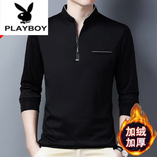 Playboy (Playboy) T-shirt à manches longues en coton pur