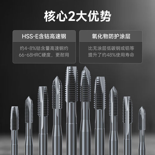 YWZR JAPON TOP IMPORTÉ TAP PAPIR EX-SUS-POT COBALT CONTRAINEMENT en acier inoxydable Machine spéciale Tap allongé LT Copper OH3 M14X1.5X150L 15864