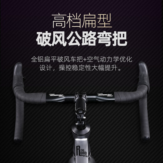 Flying Pigeon (Flying Pigeon) Voll-in-Line-Rennrad für erwachsene Männer und Frauen Doppelscheibenbremse City Pendler Variable Speed Racing Bicycle All-Terrain Racing Curve Lenker-Full-Inner