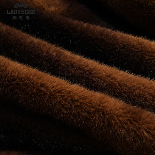 Classic car removable middle-aged and elderly velvet thickened leather jacket men's dad winter clothing warm men's leather jacket tops men's clothing