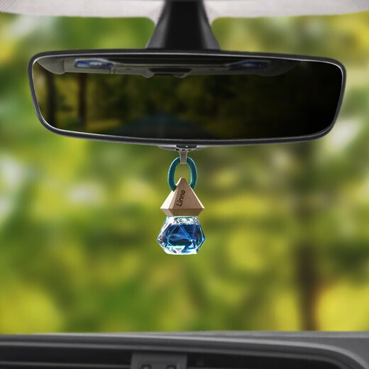 Langlong Car Perfume Car Aromatherapy Pendant Car Interior Decoration Ornaments High-end Fragrance Long-lasting Light Fragrance Essential Oil Authentic Gift Crystal Diamond Series丨Bit Fragrance Light Fragrance