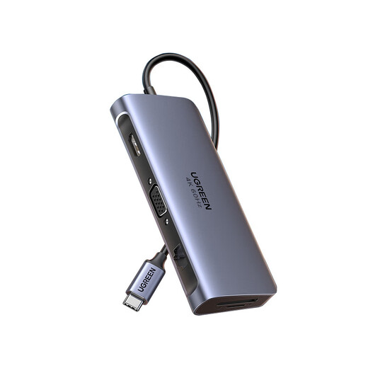 Green Network Typec Docking Docking Docking Expansion USB-Adapter eignet sich für MacBookPro Mobilset CM841 [11 in 1]-(65487