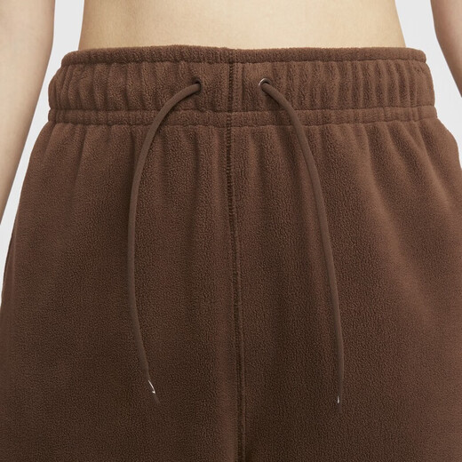 Nike (Nike) Hosen für die Frühlings- und Herbstsporthosen für Frauen losen Jogginghosen Nahaufnahme warmes Fleece Casual Hosen HQ4877-259 Kakao Brown S