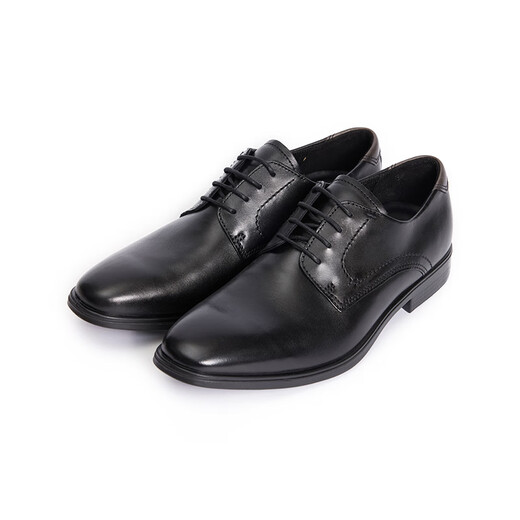 ECCO Men's Business Leather Shoes Men's Shoes Simple Formal Leather Shoes Men's Glossy Leather Shoes Derby Shoes 621634 42