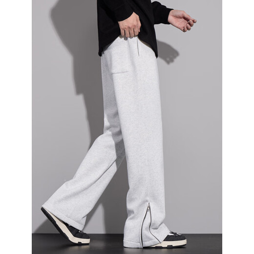 Pantalones casuales de otoño e invierno de tejido de punto americano de Lee Kids