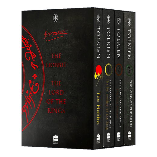 Version anglaise originale Lord des Anneaux Hobbit le seigneur des anneaux 4 Volumes Box