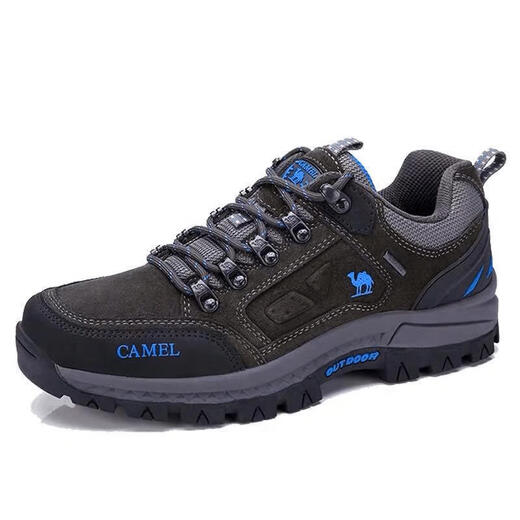Tamaño roto Zapatos para hombres para hombres Autumn Autumn Outdor Sheadking de cuero genuino impermeable impermeable deportes y zapatos casuales de senderismo 14088 Negro 38