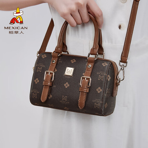 Vogelscheuche Bag Damenbeutel 2025 Neues leichte Luxus vielseitige einsschuldige Crossbody-Tasche Boston Bag Geburtstag Geschenk für Freundin