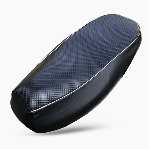 New Japanese Warrior DK3 special electric car seat cushion cover waterproof and sun protection TDR9740Z battery car leather seat cushion cover Thickened black AM waterproof wear-resistant non-slip New Japanese Warrior DK3 special