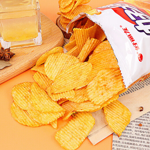 好丽友（orion）好友趣薯片土豆膨化食品小零食办公室休闲追剧聚会六一儿童节零食 蜂蜜黄油味70g