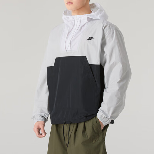 
Nike (NIKE) men's jacket 2025 summer new outdoor fitness running training suit windproof hooded jacket casual top HJ1958-025 S