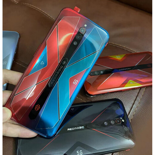 Nubia (Nubia) Red Magic 5G mit Fächer Schulterschlüssel NX659J Red Magic E-Sports-Mobiltelefon Red Magic 5G Neu ausgepackt 8+128 Black 128g/256g