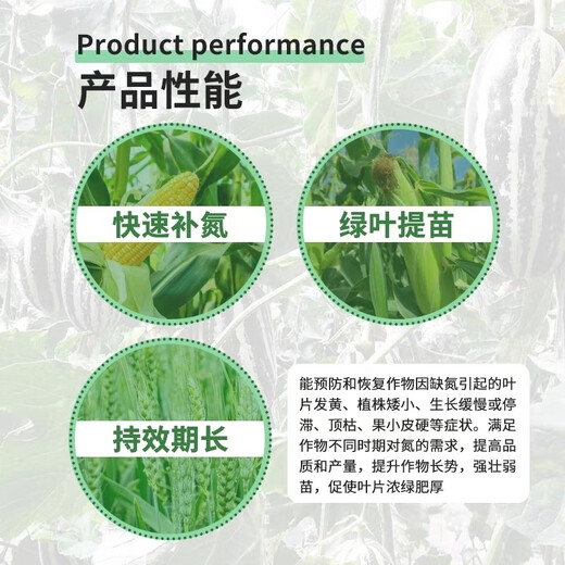 Liquid nitrogen fertilizer slow-release nitrogen fertilizer for wheat, corn and vegetables foliar fertilizer high nitrogen replacement for urea without top dressing slow-release liquid nitrogen 25 kg concentrated stock solution