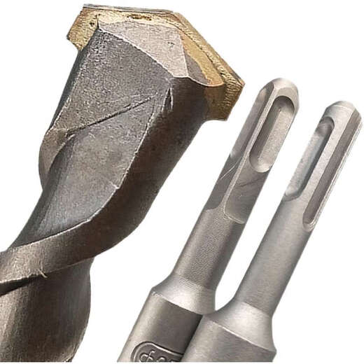 Broy de perforación de martillo eléctrico de impacto extendido de conejo cuna a través del taladro de pared manija cuadrada de mango cuadrado de hormigón reforzado de pared de cemento de cemento 350 mm de 12350 mm Manija redonda