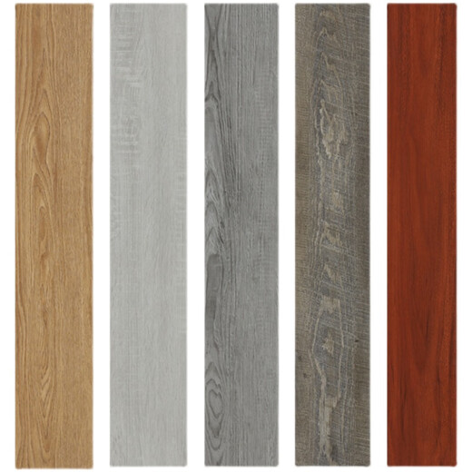 Nordic Simple Grey Wood Grain PVC PLANTERA Autoadhesivo Piso de plástico Piso comercial Renovación de piso Número de artículo 9902