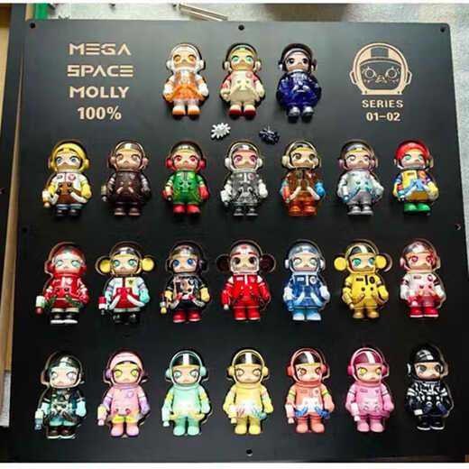 Sailotou dustproof display box Bubble Mart MOLLY series blind box 12 generations collection 24 grids