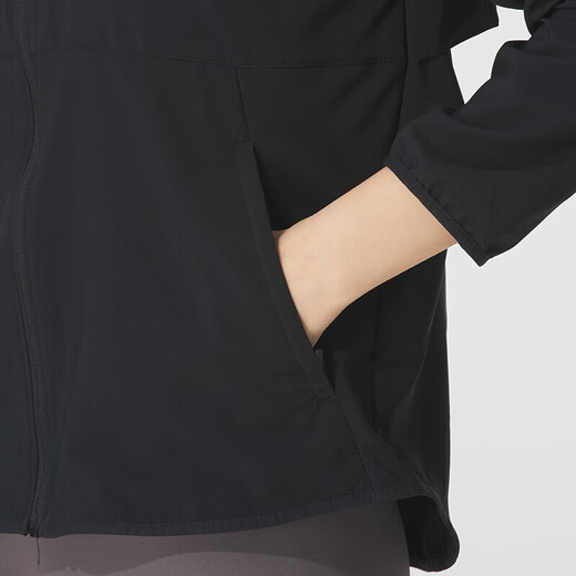 耐克（NIKE）外套女装夏季新款户外健身运动服时尚防风休闲立领夹克HV2648-010 HV2648-010黑色 S