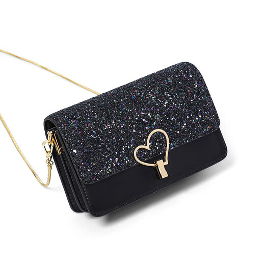 Anymic Official Authentic Bag Brand Luxury Women's Bag 2025 New Shoulder Bagbody Bagbody Bags For Girlfriend Wife Black [Embalaje de caja de regalo]