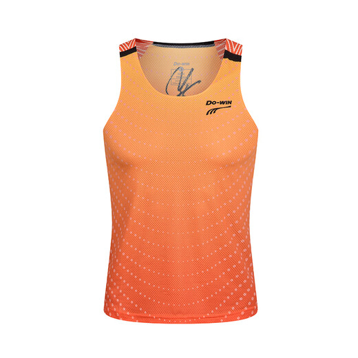 Do-win dios walker se chaleco de verano el verano transpirable maratón maratón corriendo camiseta sin mangas 2112020 naranja m
