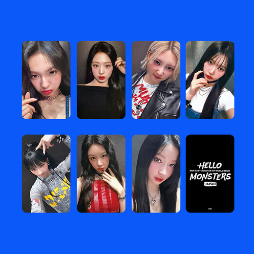 
BABYMONSTER Strange Treasure HELLO BABYMONSTER Special Combination Card RUKA RORA Small Card HELLOBABYMONSTER Support Stick Card A (a model