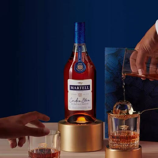 马爹利蓝带 法国干邑白兰地 马爹利蓝带原瓶原装进口洋酒带盒（海外版） 马爹利蓝带 700mL 1瓶 海外版