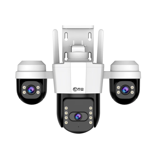 Qiao An 4g camera room outdoor life-long rechargeable traffic home monitor 360 degrees without dead angles with night vision panoramic swing gimbal outdoor home mobile phone remote