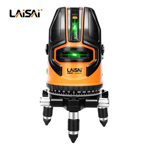 LAISE LASER INFRARED LEAVE Высокий резитация Сильная светлая тонкая линия 12 Линия зеленый светло-голубой свет Автоматический настенный настенный LSG686SPD-3 Зеленый свет Три-линия одиночный электрический + 1,5 м.