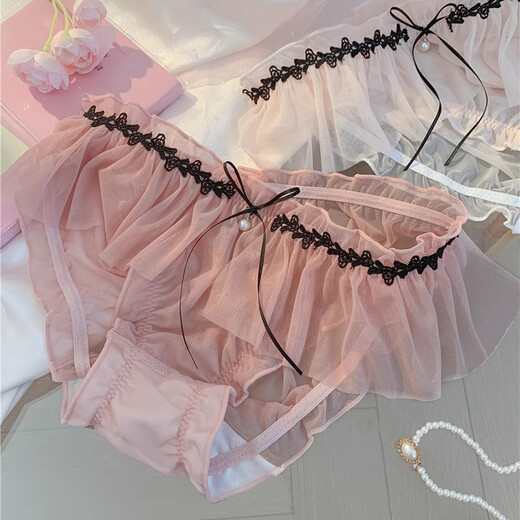 Fitonton3 Unterwäsche für Frauen, reine und sexy Frauenunterwäsche, Spitzenspitzen -Bikini -Shorts