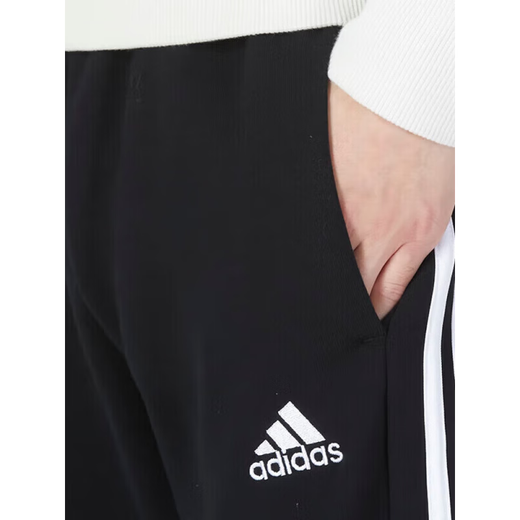 Adidas men's pants summer new small feet pants sweatpants knitted close-up casual running trousers GK9226 HA4337/black three stripes XL /185/90A