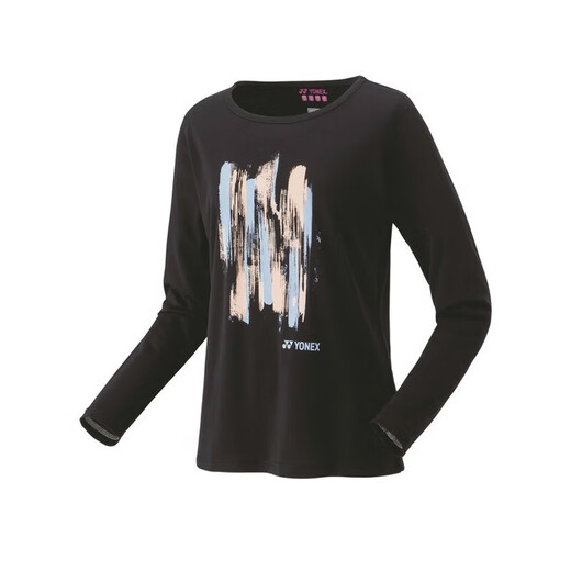 YONEX Women's Long Sleeve T-shirt Outdoor Sports Top Women's Sweat-absorbing Quick Drying Cool 16813 (590) Felt Blue S