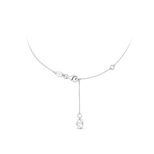 Chow Tai Fook HeartsOnFire ILLA series Starry Night 18K gold diamond necklace HOF UU7318