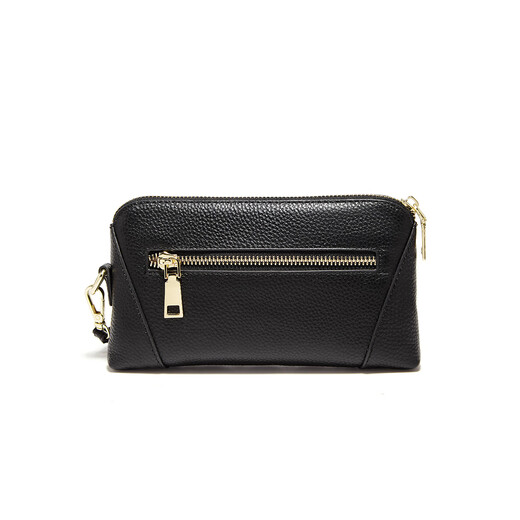 Golden Fox (FOXER) top layer cowhide women's wallet large capacity long card bag money ticket clip clutch coin wallet light luxury birthday gift