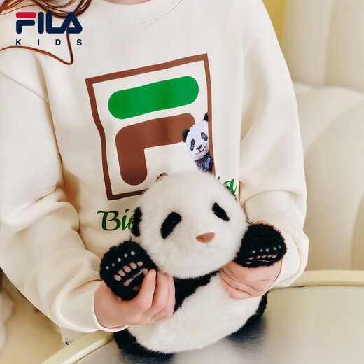 FILA children's wear pullover sweatshirt 2025 autumn boys and girls medium and large children long-sleeved spring and autumn clothing
