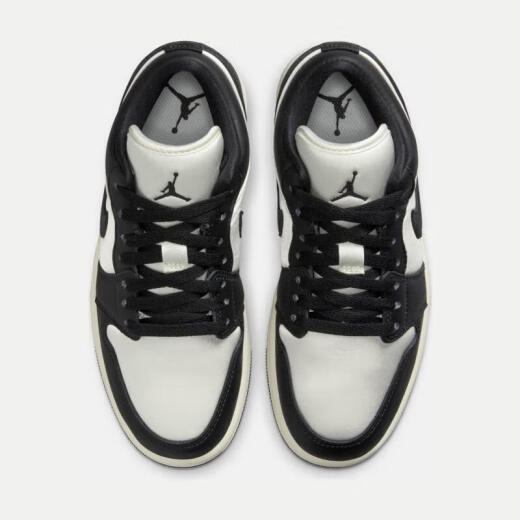 耐克（NIKE）AJ1女鞋夏季新款运动鞋AIR JORDAN 1 低帮板鞋休闲鞋缓震跑步鞋 FB9893-101黑白 36.5