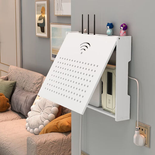 Weak current box decorative cover wifi wireless router light cat wall-mounted multimedia weak current shielding surface-mounted electrical box socket storage box PVC one flip cover dandelion style large inner diameter horizontal section 45 one vertical height 35 one thickness 6
