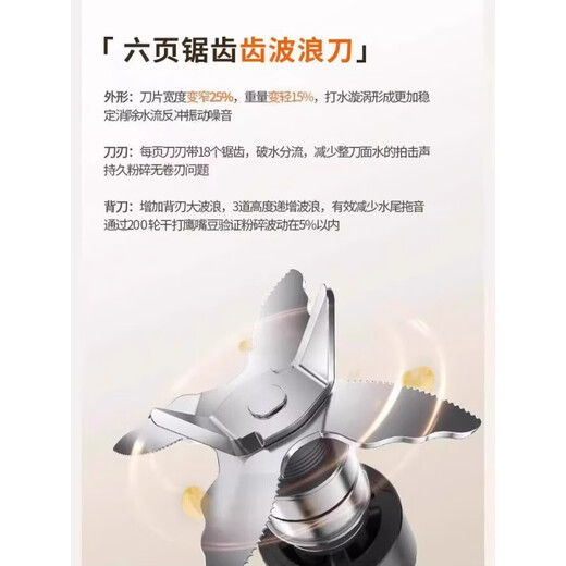 JOYOUNG;九阳破壁机低音家用豆浆机大容量多功能新款料理机全自动玉簪绿-P P681+干磨杯