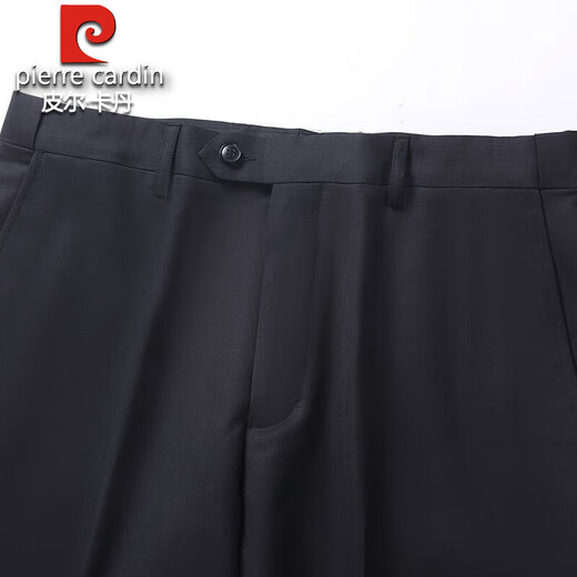 Pierre Cardin 100% Wool Suit Men's 2025 Autumn New Business Professional Formal Work Wear Suit Two-piece Suit Qing M 170