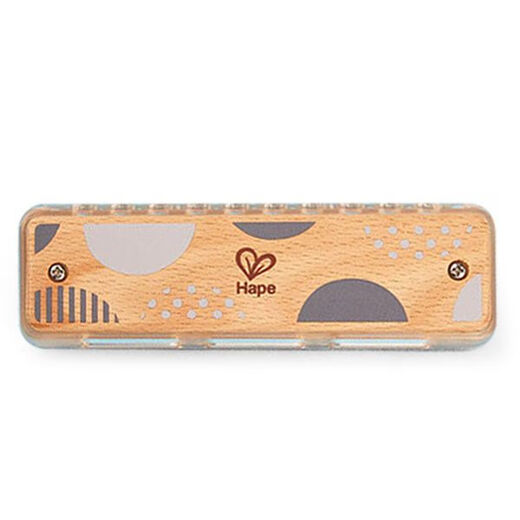 Hapehape Kinder Blues harmonica tragbare Jungen und Mädchen Baby Orgel Baby Holz Puzzle Blues harmonica verstärkt