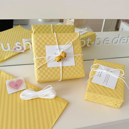 DOROCH gift wrapping paper with ribbon cigarette box wrapping paper birthday handmade DIY gift bag book paper New Year gift Spring Festival