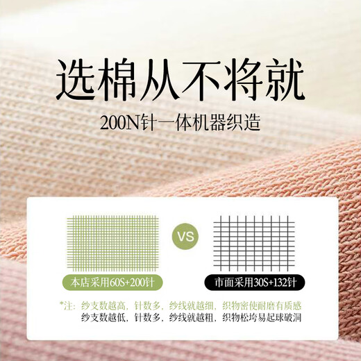 妮轻袜子女纯棉春夏防臭袜月子袜堆堆袜女士中筒袜女袜*6均码