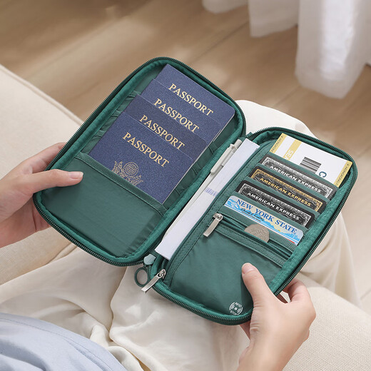 Bona Cloud Travel Passport Bag Пакет RFID Antiffit rate Crash с большой емкость
