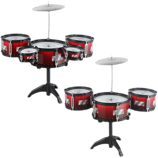 Manxue (Manxue) Kindertrommeln Percussion Instrumente Spielzeug Jazz Drum Beats Anfänger 3-6 Jahre alte Jungen und Mädchen Kindergartengeschenke groß
