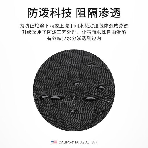TFO 北美系列旅行证件包 斜挎护照卡夹收纳旅游挂包9802423 黑色
