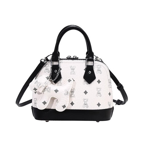 Cálculo/Keenck Bag de diseño de nicho de mujer 2025 NUEVA TEXTURA AL MARDIA Y MODIA Bolsa de concha versátil Crossbody White