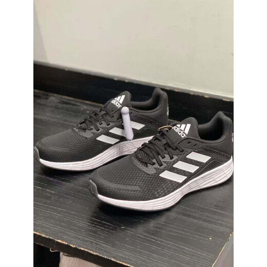 Adidas men's shoes summer new mesh sneakers men's lightweight couple black samurai wear-resistant women's shoes running shoes JQ9716 36