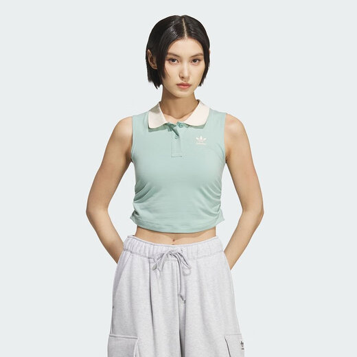 adidas [Jinlang Sports] Crocodile féminin à trois feuilles Sports courts et repeuplement serré Ke3894 Couleur L