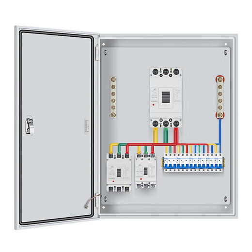 Customized low-voltage complete set of distribution box, switch box, surface-mounted household electrical box, three-phase four-wire construction site level two, level three temporary power leakage protection Configuration 9 Indoor