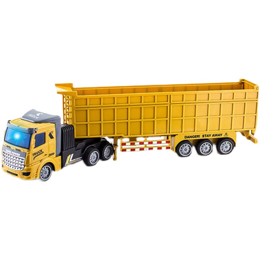 Zhouge Mine Mulde LKW Elektrische drahtlose Fernbedienungsteuerungsteuerungsträger -Lkw -LKW -LKW -Abteilung LKW -LKW -Kinder Elektrofahrzeug Fernbedienung Container LKW Standardkonfiguration