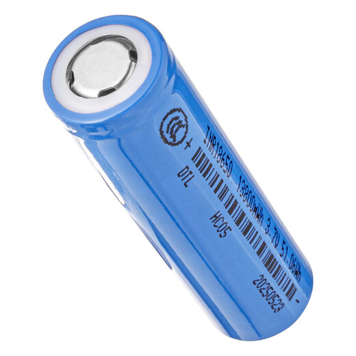 18650 Lithium Batterie grande capacité 3,7 V Strong Light Lampe de poche Machine de chant de chant Small Van 4.2 Chargeur de batterie Electrode positive à tête plate (13800) Une section Installation